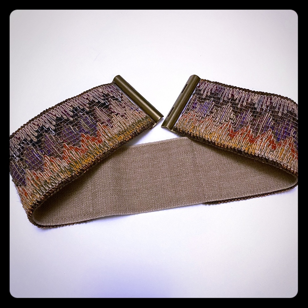 Anthropologie Multi Color Belt